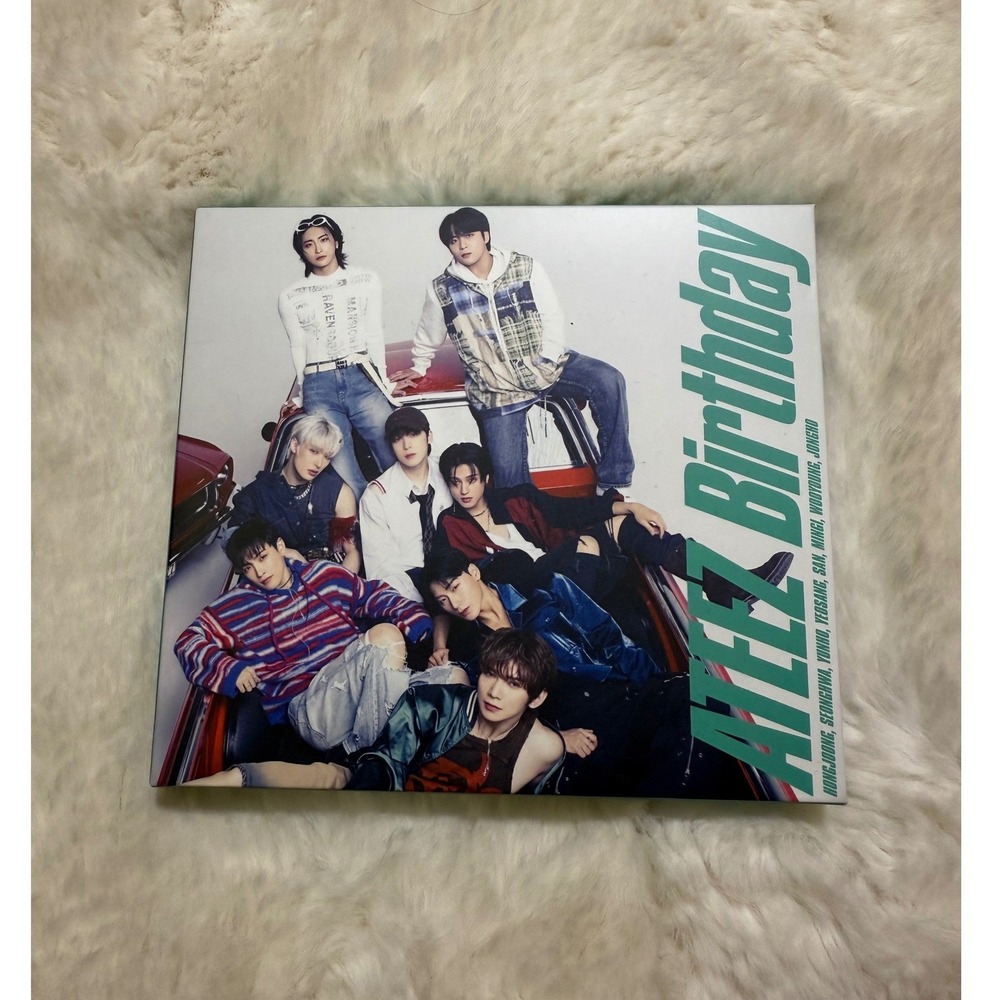 ATEEZ Birthday CD Album Single Japanese Release ATINY K-Pop Hongjoong Seonghwa